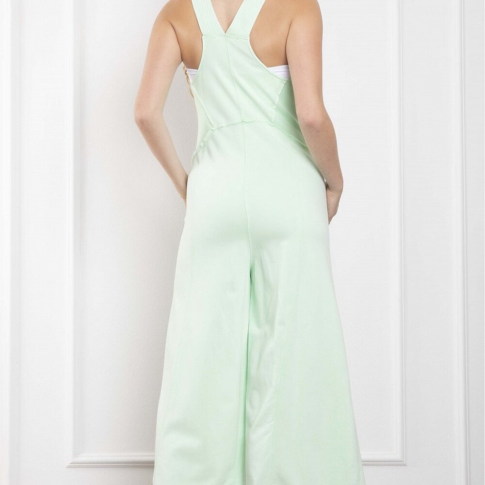 Blue Velvet Mint Green Women's Jumpsuit NWOT - Picture 3 of 3